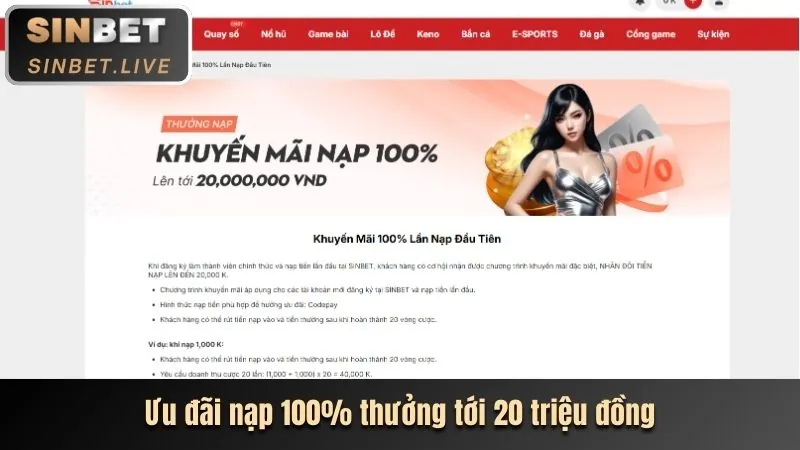 Nhấn vào nút đăng ký trên trang chủ scr99